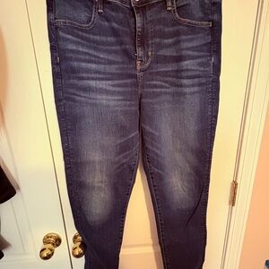 American Eagle Outfitters Dark Blue Skinny Jeans